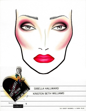 Sibella makeup design by Brian Strumwasser